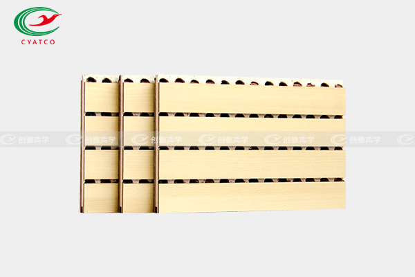 三層復合槽木吸聲板