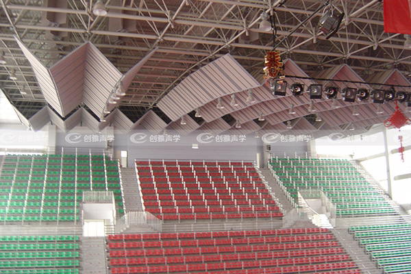 哈爾濱醫科大學體育館空間吸聲體吸音