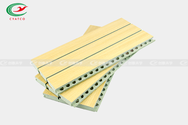 防潮槽木吸聲板