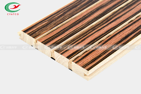 實木槽木吸聲板