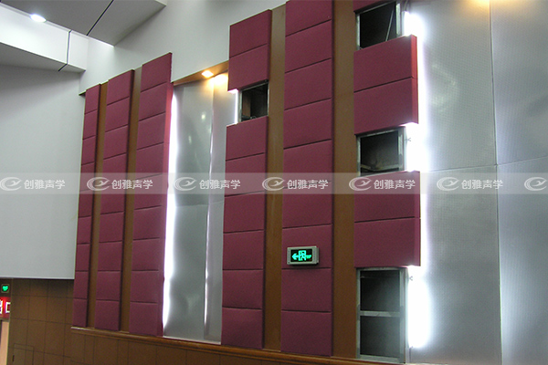 酒店會(huì)議廳墻面及吊頂安裝吸聲材料案例