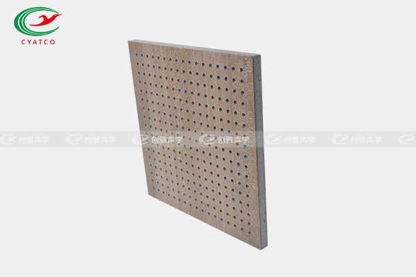 A級防火孔木16-6孔木吸聲板（天然木皮）