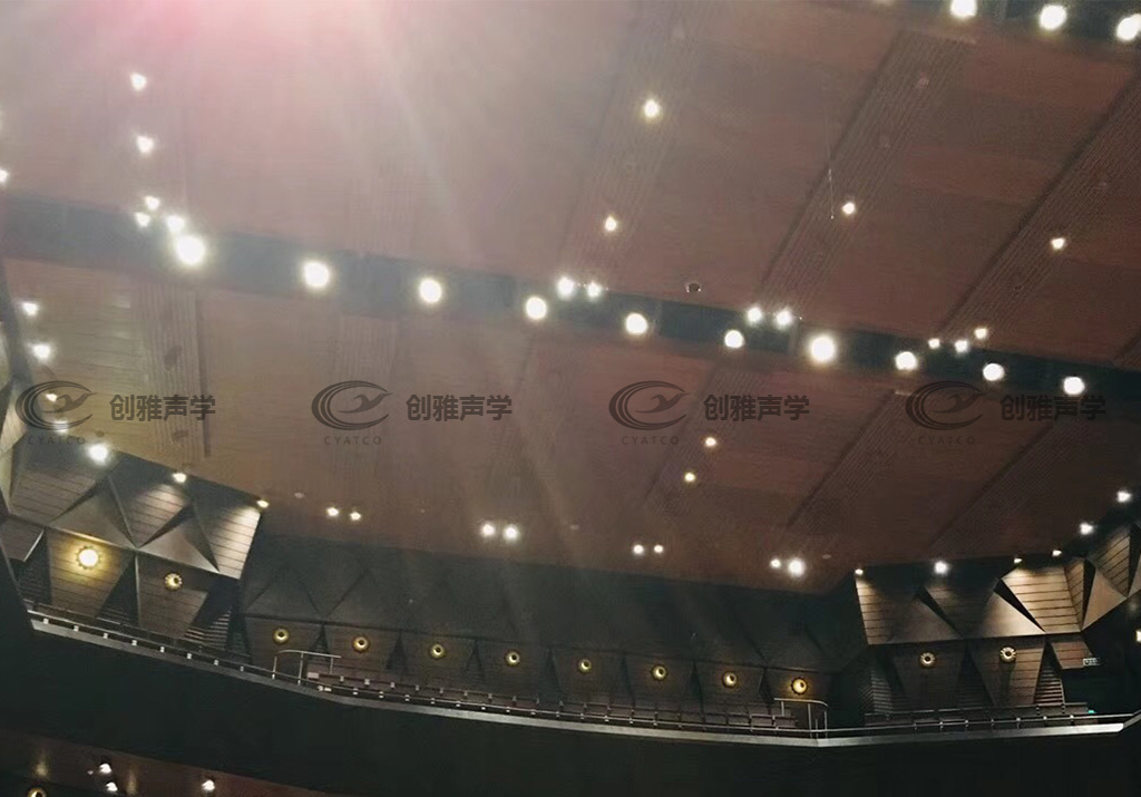 江蘇音樂學院培訓廳室內吸聲系統工程案例