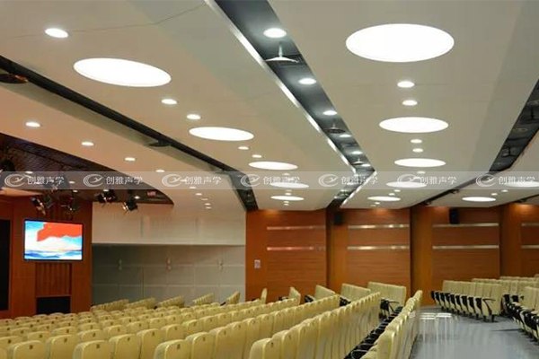 武漢專職學校大禮堂隔音改造案例
