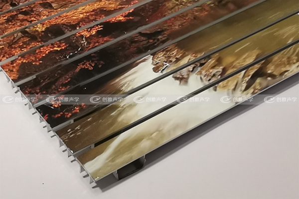 噴繪鋁槽吸音板