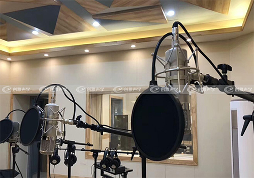 音樂廳用槽孔吸聲板做聲學處理