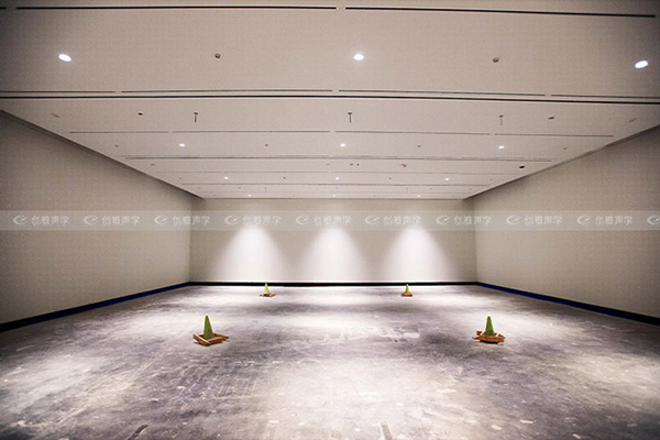 大學城藝術館砂巖吸音板裝修工程