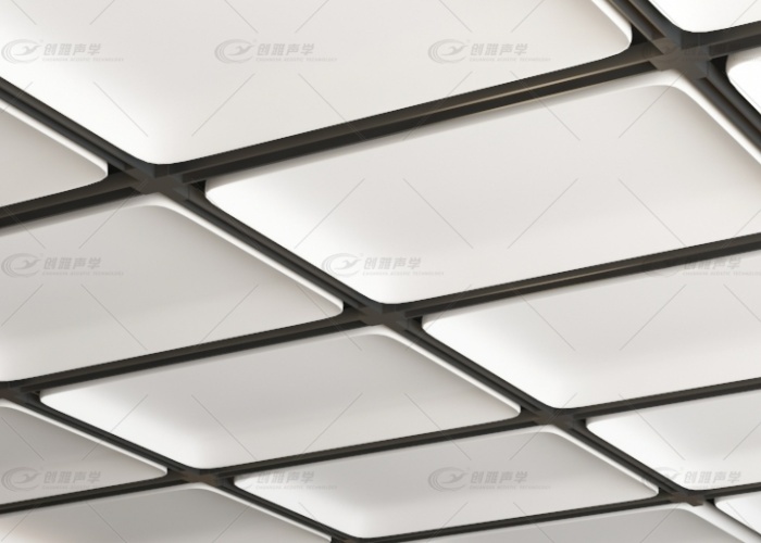 高檔餐廳能吸聲降噪的格子天花吊頂