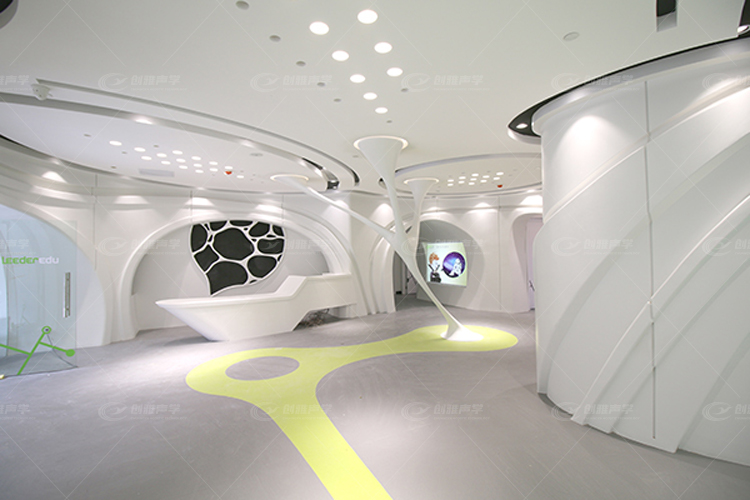 GRG石膏造型前臺接待大廳